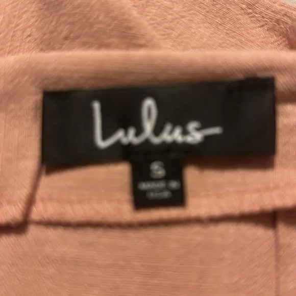 NWT Lulus Ayla Pink Tie-Front Mini Skirt size small - Picture 9 of 16